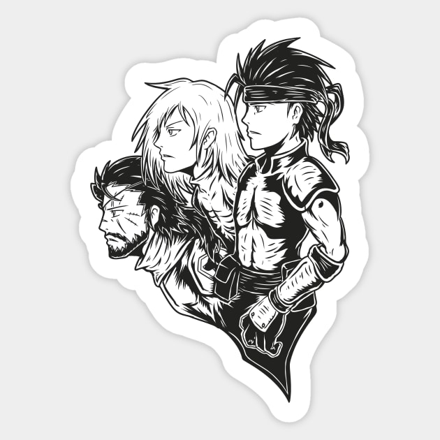 NOMURA SNAKES Sticker by Firebrander